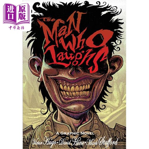 雨果 笑面人 漫画版 The Man Who Laughs 英文原版 David Hine Mark Stafford【中商原版】