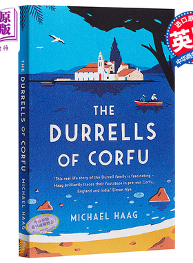 【中商原版】德雷尔一家的科孚岛 英文原版 The Durrells of Corfu 小说