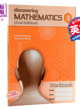 现货 【新加坡中学数学教材】Discovering Mathematics Workbook 3 (Exp) (2nd Edition) 练习册含答案