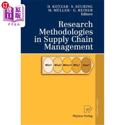 海外直订Research Methodologies in Supply Chain Management 供应链管理的研究方法