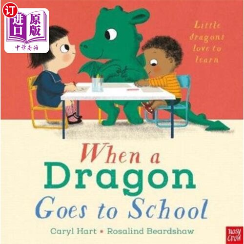 海外直订When a Dragon Goes to School