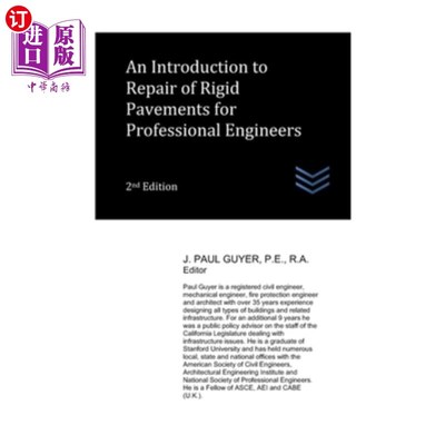海外直订An Introduction to Repair of Rigid Pavements for Professional Engineers 面向专业工程师的刚性路面修复导论
