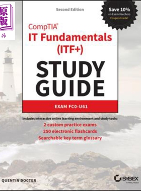 Comptia 信息技术基础研究指南 Fc0 U61 考试 第2版 Comptia It Fundamentals Study Guide Exam Fc0 U61 英文原版 Quentin D