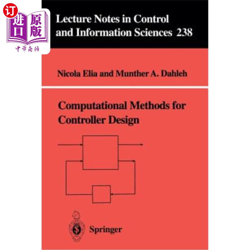 海外直订Computational Methods for Controller Design 控制器设计的计算方法