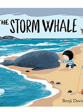 【中商原版】班吉戴维斯：暴风鲸 英文原版 Storm Whale 绘本 3-6岁 精品绘本