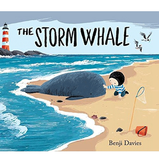 【中商原版】班吉戴维斯：暴风鲸 英文原版 Storm Whale 绘本 3-6岁 精品绘本