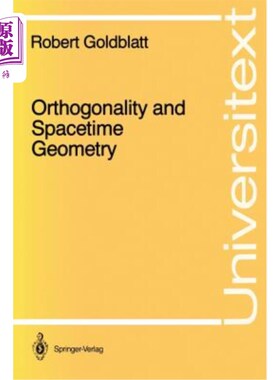 海外直订Orthogonality and Spacetime Geometry 正交与时空几何