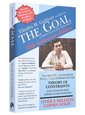 预售 目标 简单而有效的常识管理 The Goal A Process of Ongoing Improvement 英文原版 Eliyahu M Goldratt【中商原版】