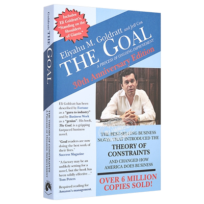 预售 目标 简单而有效的常识管理 The Goal A Process of Ongoing Improvement 英文原版 Eliyahu M Goldratt【中商原版】