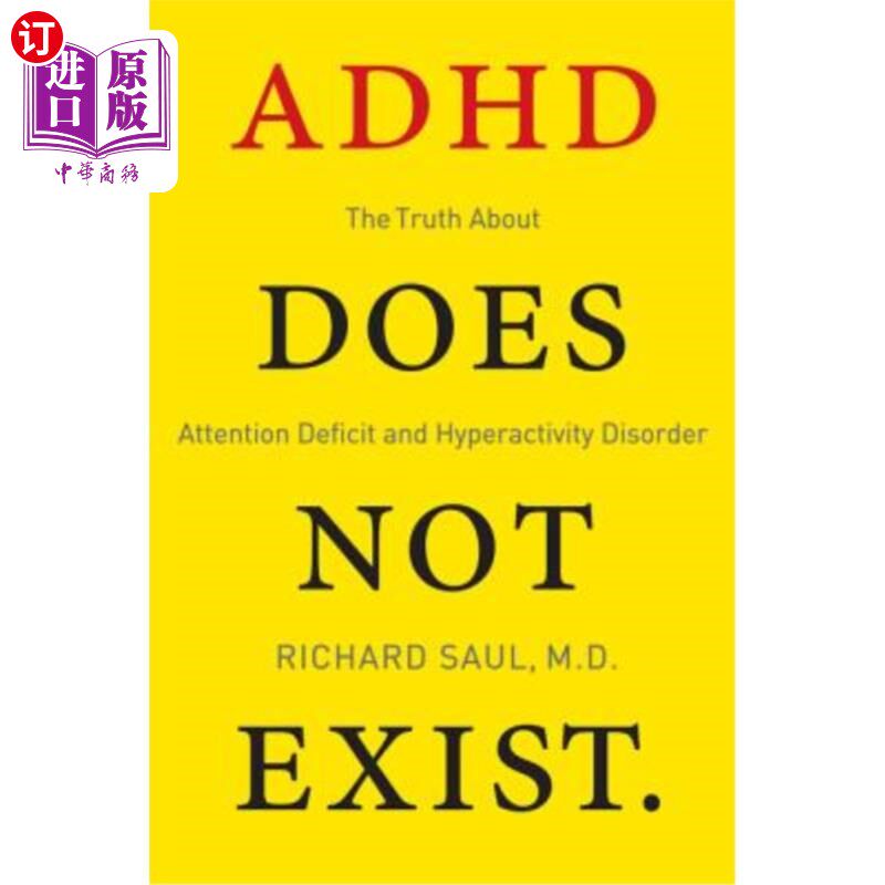 海外直订医药图书ADHD Does Not Exist: The Truth about Attention Deficit and Hyperactivity Disorde 多动症不存在