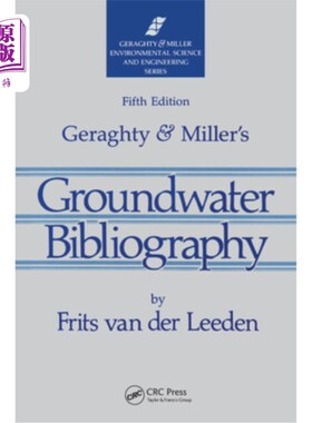 海外直订Geraghty & Miller's Groundwater Bibliography 杰拉蒂和米勒的地下水书目