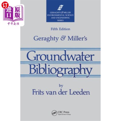海外直订Geraghty & Miller's Groundwater Bibliography 杰拉蒂和米勒的地下水书目