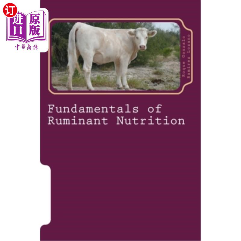 海外直订Fundamentals of ruminant nutrition: Ruminant nutrition 反刍动物营养基础：反刍动物营养