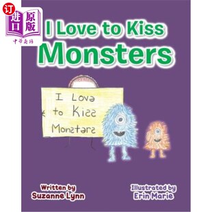 Monsters 海外直订I Kiss 我喜欢亲吻怪物 Love