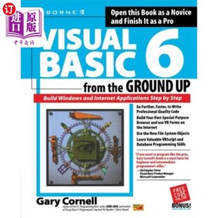 海外直订Visual Basic 6 from the Ground Up Visual Basic 6自上而下