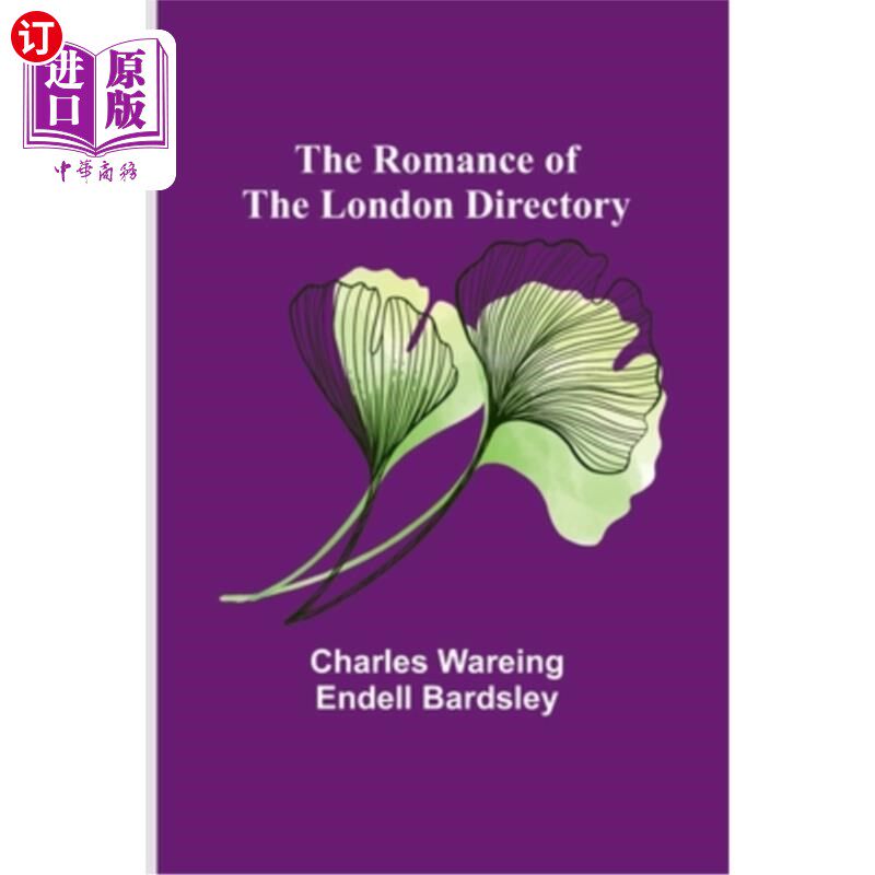 海外直订The Romance of the London Directory 《伦敦电话簿传奇