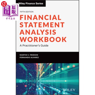 海外直订Financial Statement Analysis Workbook: A Practitioner's Guide 财务报表分析工作手册:从业人员指南