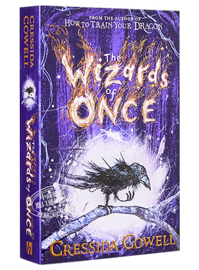 魔镜奇谭 远古魔法师1 英版平装 英文原版 驯龙高手作者 The Wizards of Once #1 Cressida Cowell