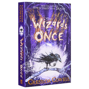 魔镜奇谭 远古魔法师1 英版平装 英文原版 驯龙高手作者 The Wizards of Once #1 Cressida Cowell
