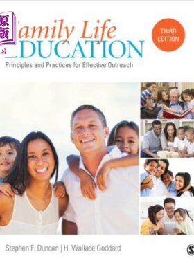 海外直订Family Life Education: Principles and Practices for Effective Outreach 家庭生活教育:有效推广的原则和实践