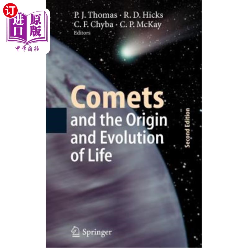 海外直订Comets and the Origin and Evolution of Life 彗星与生命的起源和进化