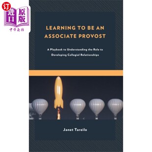 海外直订Learning to Be an Associate Provost 学习成为副教务长