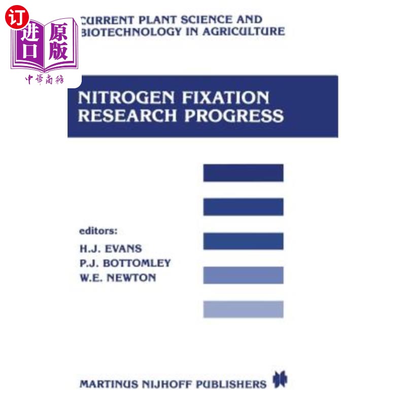 海外直订Nitrogen Fixation Research Progress: Proceedings of the 6th International Sympos 固氮研究进展：第六届固氮国际研