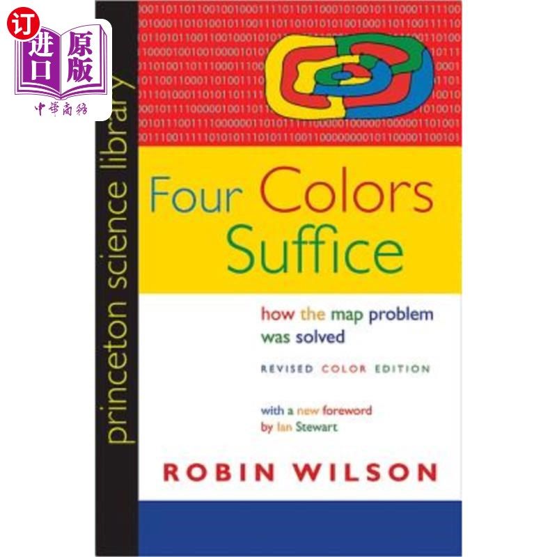 海外直订four colors suffice: how the map problem was solved