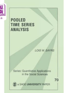 海外直订Pooled Time Series Analysis 混合时间序列分析