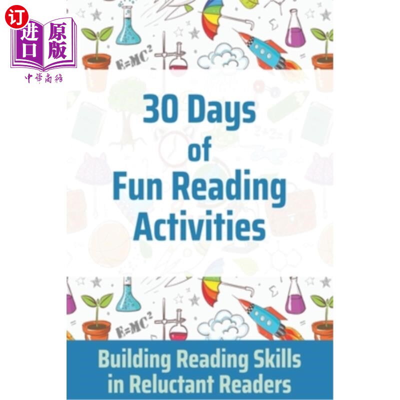 海外直订30 Days of Fun Reading Activities: Reading Skills for Reluctant Readers 30天有趣的阅读活动：给不情愿的读者