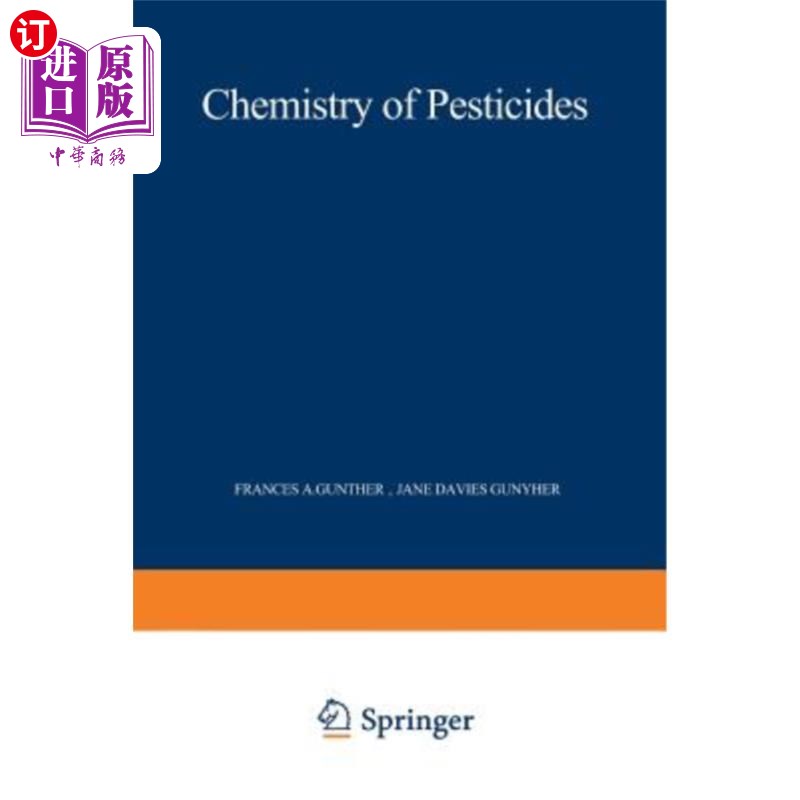 海外直订Chemistry of Pesticides 化学农药