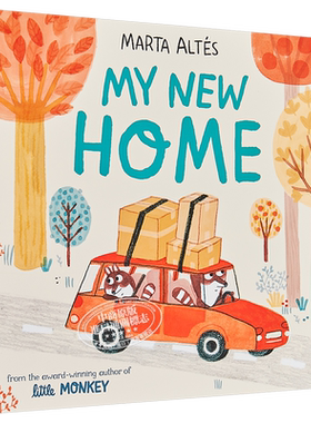 Marta Altés：我的新家 My New Home 平装 精品绘本 环境适应交友认知启蒙绘本 心里成长情绪管理 英文原版 3-6岁【中商原版