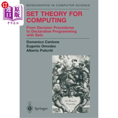 海外直订Set Theory for Computing: From Decision Procedures to Declarative Programming wi 计算的集合理论:从决策过程