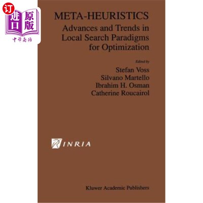 海外直订Meta-Heuristics: Advances and Trends in Local Search Paradigms for Optimization 元启发式：优化局部搜索范式