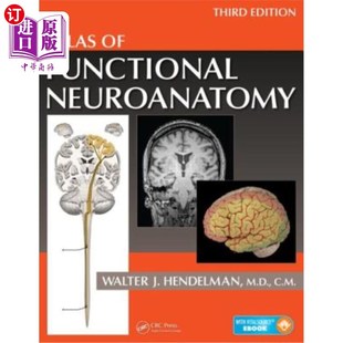 功能神经解剖学图集 海外直订医药图书Atlas Functional Neuroanatomy