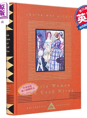 Everymans Library 小妇人与好妻子 收藏版插图版 英文原版 Little Women And Good Wives Louisa Alcott【中商原版】