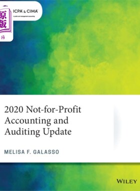 海外直订2020 Not-for-Profit Accounting and Auditing Upda... 2020年非营利会计和审计更新