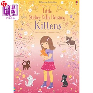Dressing 海外直订Little Sticker Dolly 小贴纸多莉穿衣小猫 Kittens