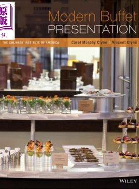 现货 现代冷餐会展示 Modern Buffet Presentation 英文原版 CIA Carol Murphy Clyne Vincent Clyne Wiley 【中商原版】