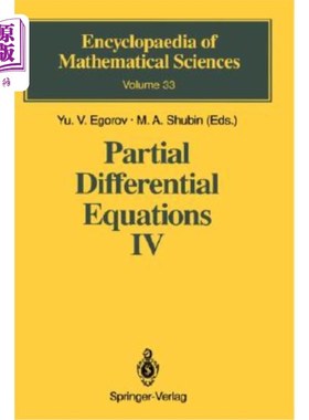 海外直订Partial Differential Equations IV: Microlocal Analysis and Hyperbolic Equations 偏微分方程IV:微局部分析与双
