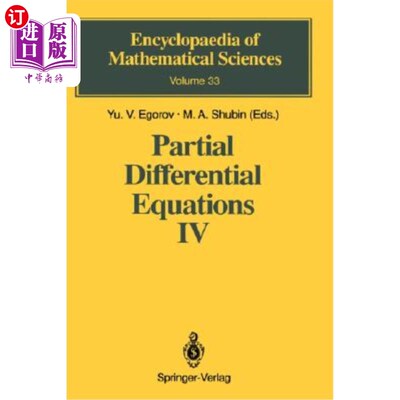 海外直订Partial Differential Equations IV: Microlocal Analysis and Hyperbolic Equations 偏微分方程IV:微局部分析与双
