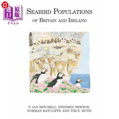 海外直订Seabird Populations of Britain and Ireland 英国和爱尔兰的海鸟种群