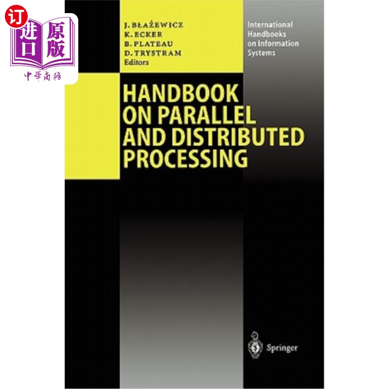 海外直订Handbook on Parallel and Distributed Processing 并行和分布式处理手册