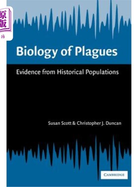海外直订医药图书Biology of Plagues: Evidence from Historical Populations 瘟疫生物学：来自历史人口的证据