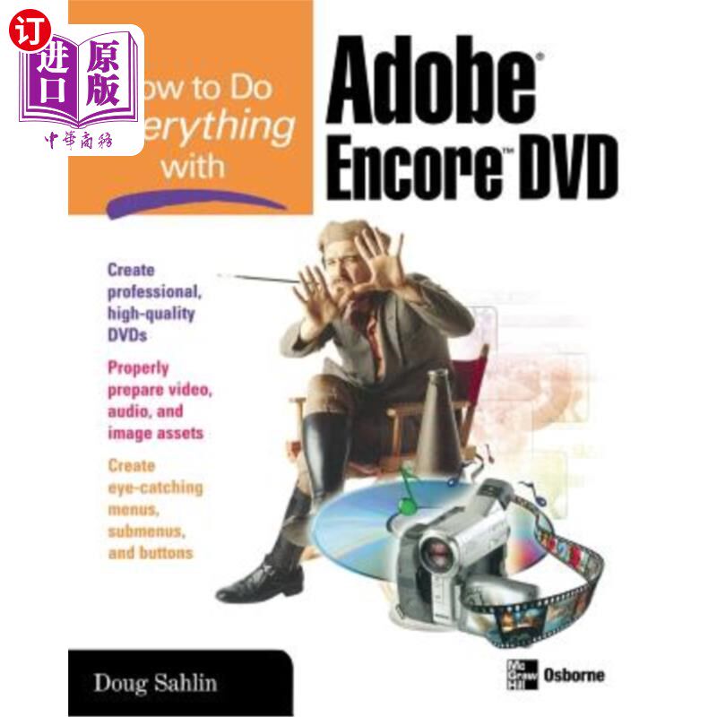 海外直订How to Do Everything with Adobe Encore DVD 如何使用Adobe Encore DVD完成一切