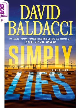 预售 只是谎言 戴维鲍尔达奇 心理惊悚小说 Simply Lies A Psychological Thriller 英文原版 David Baldacci【中商原版】