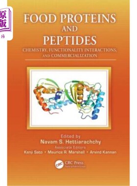 海外直订Food Proteins and Peptides: Chemistry, Functionality, Interactions, and Commerci 食品蛋白质和多肽:化学、功