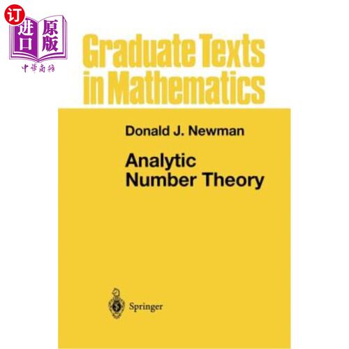 海外直订Analytic Number Theory 解析数论