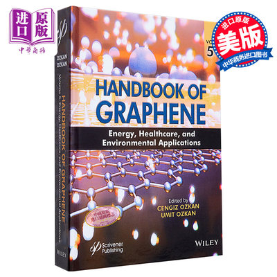 现货 石墨烯手册 第5卷 能源 医疗与环境 Handbook Of Graphene, Volume 5 英文原版 Cengiz Ozkan 中商原版