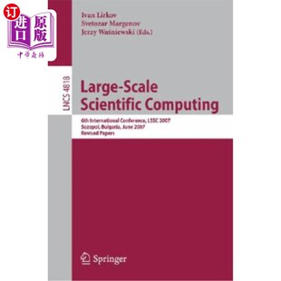 Sozop 第六届国际 Computing Conference Lssc International Scientific 6th 大规模科学计算 海外直订Large 2007 Scale